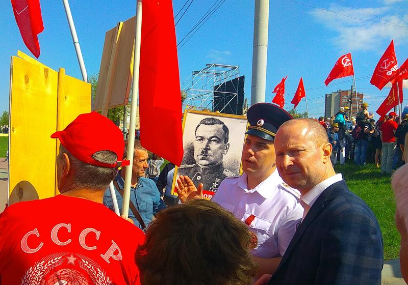 Лидер ивановских коммунистов Александр Бойков: «9 Мая мы всё равно пройдём своей «Колонной памяти», несмотря на произвол чиновников и полицейских!»