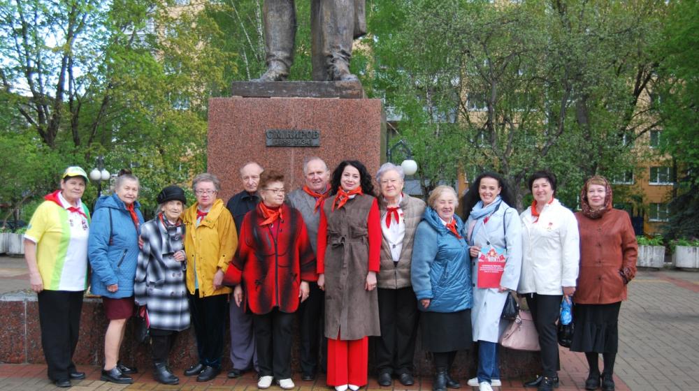 Калуга. Встреча с ветеранами пионерского движения