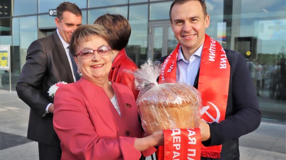 Делегация ЦК КПРФ на Саратовской земле
