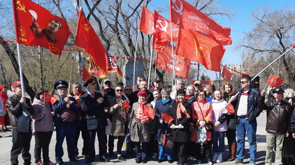 В Тюмени состоялся митинг, посвященный дню Международный солидарности трудящихся