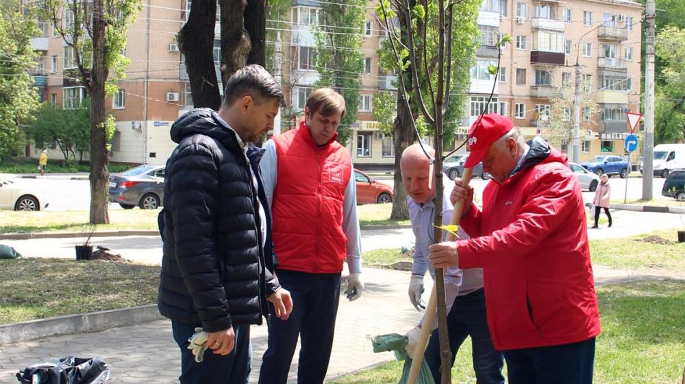 Воронеж. Пионерский сквер в честь юбилея пионерии