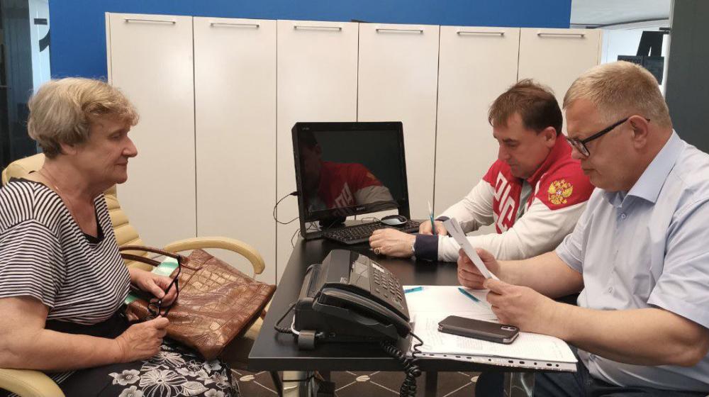 Московская область. Депутат-коммунист Александр Наумов провел прием жителей Ступино