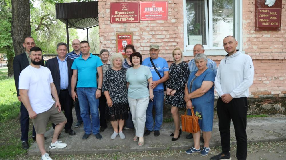 Красноярский край. Встреча с активистами и сторонниками КПРФ в Шушенском