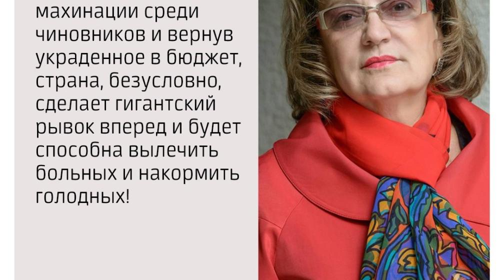 О.Н. Алимова: Счетная палата РФ в бюджете 2021 года нашла нарушения на 676 миллиардов рублей