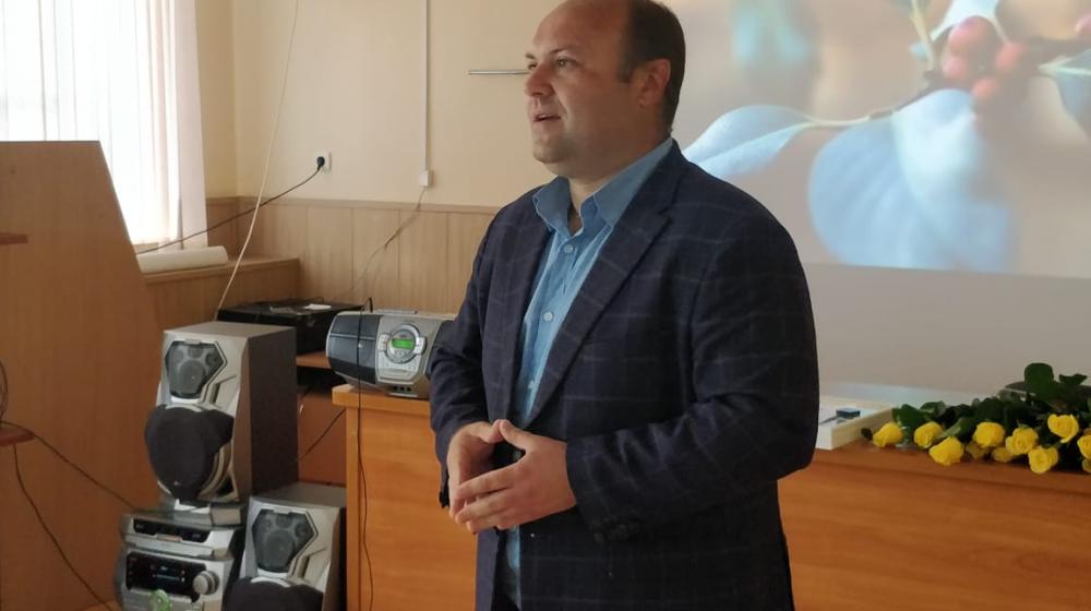 Рязанская область. Денис Сидоров поздравил коллектив Городской клинической больницы №4