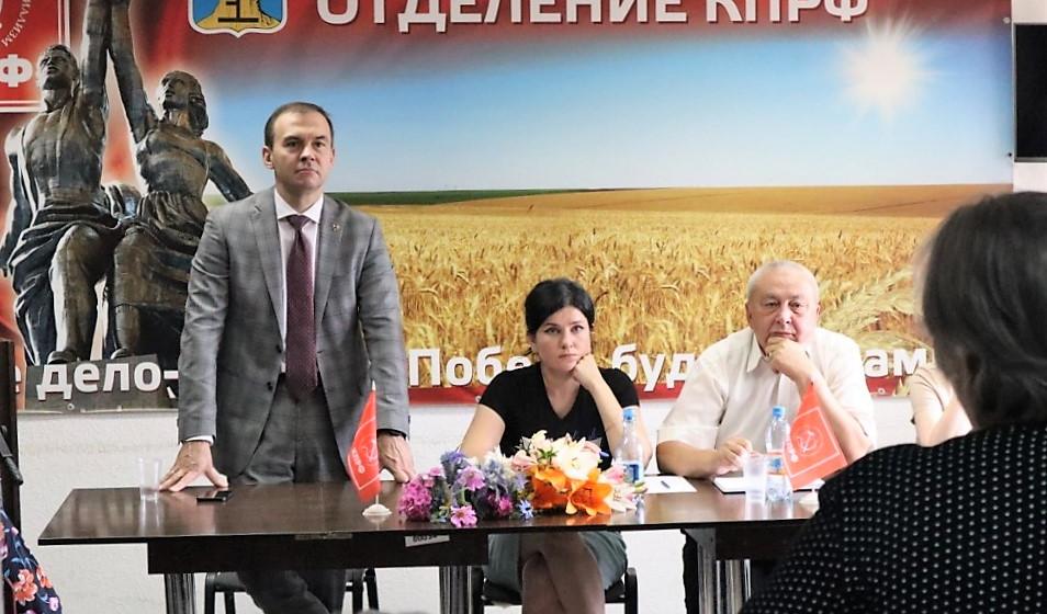 Юрий Афонин в Алтайском крае: Выборы – прекрасная возможность для пропаганды наших идей и укрепления партии