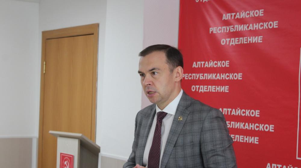 Юрий Афонин в Республике Алтай: Мы добьемся торжества идей справедливости и социализма