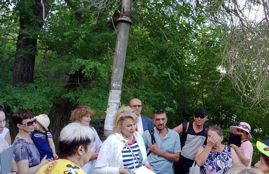 Оренбургская область. Нина Останина: Верните людям парк!
