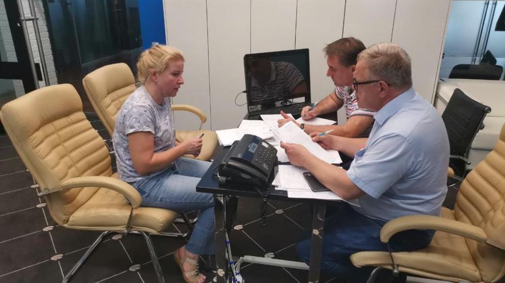 Московская область. Депутат-коммунист Александр Наумов провел прием граждан в  Ступине