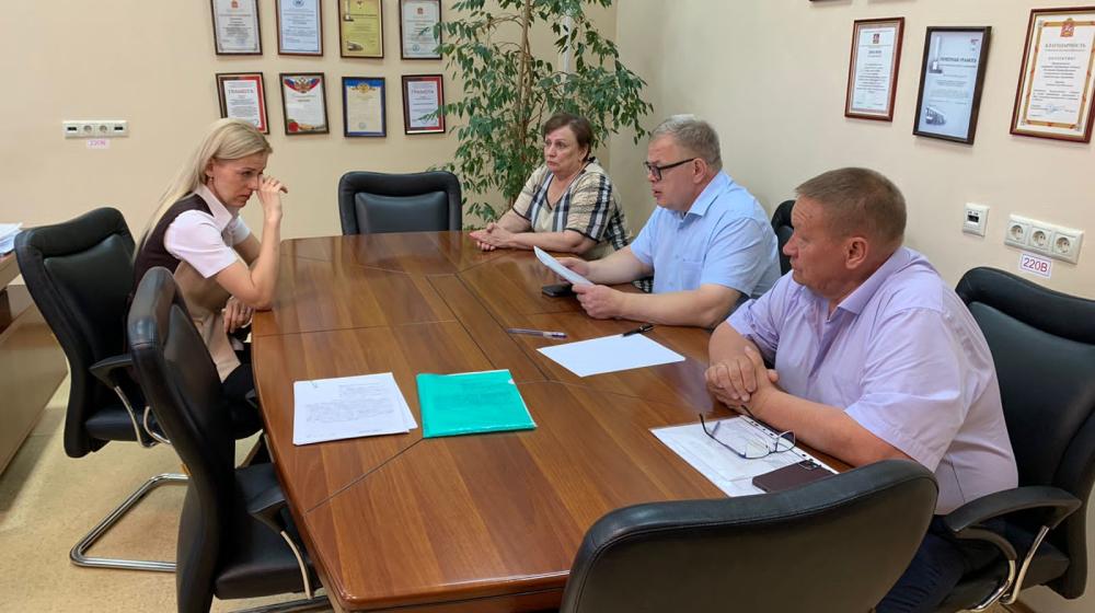 Московская область. Депутат-коммунист Александр Наумов провел прием граждан в Домодедово