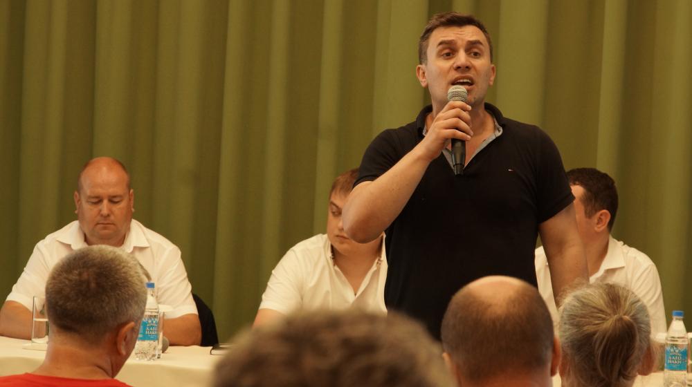Краснодарский край. Николай Бондаренко – в Новороссийске: Будущее народа – в руках народных депутатов!