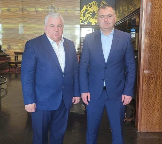 Казбек Тайсаев провёл встречу с Президентом Южной Осетии Аланом Гаглоевым