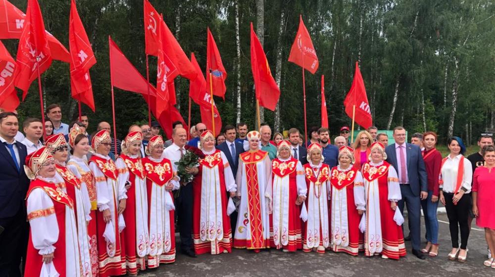 Активистки ВЖС-«Надежда России» приняли участие во встрече Г.А. Зюганова на Орловщине