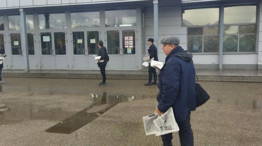 Санкт-Петербург. Коммунисты вышли к рабочим с правдой