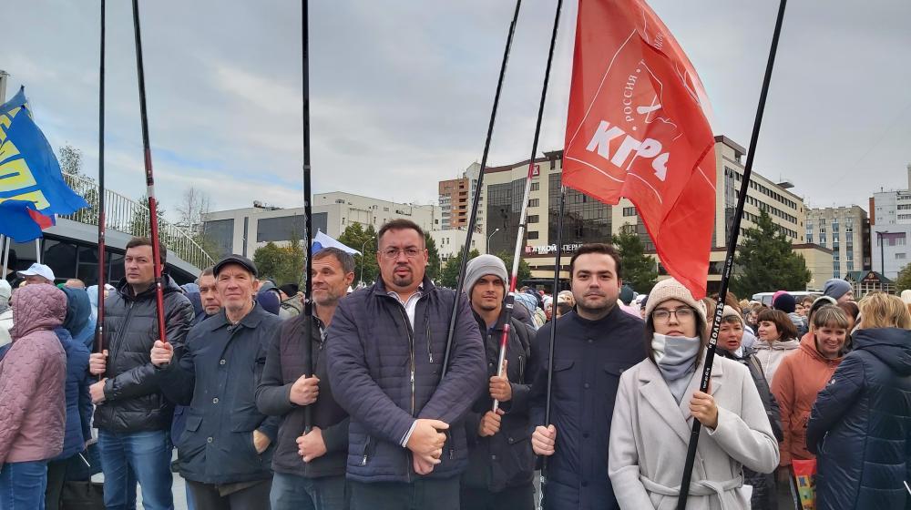 В Перми прошел митинг в поддержку референдумов на Донбассе