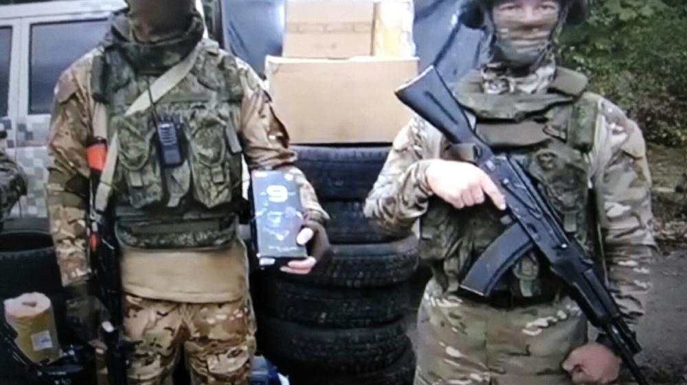 Воины Донбасса поблагодарили коммунистов Великого Новгорода за гуманитарную помощь