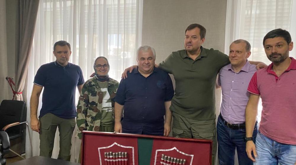 Делегация КПРФ во главе с Казбеком Тайсаевым посетила Запорожскую область