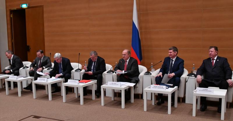 Министр экономического развития М.Г. Решетников встретился с депутатской фракцией КПРФ в Госдуме