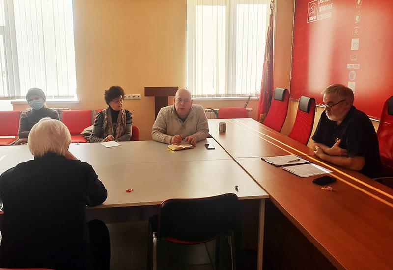 В Ивановском обкоме КПРФ состоялось очередное заседание оргкомитета по подготовке к 100-летию СССР