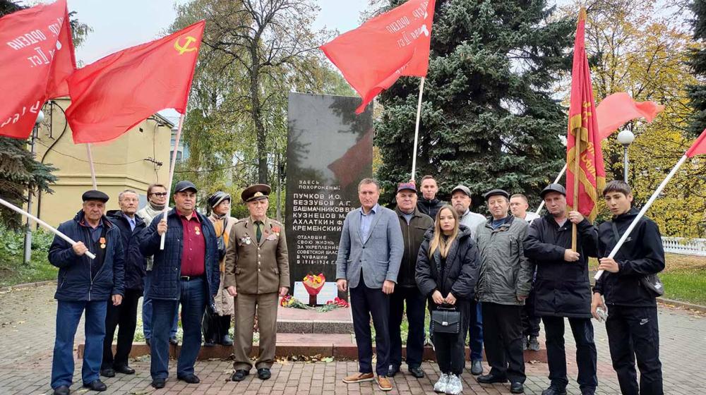 4 октября 2022 года. Акция памяти в Чувашии