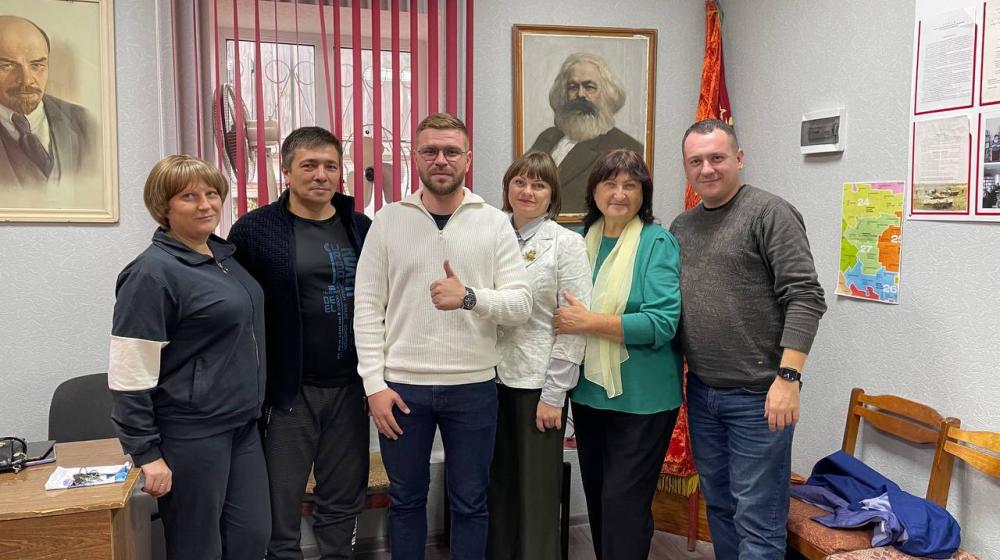 Краснодарский край. Депутат КПРФ Виталий Казакеев ушел добровольцем на защиту Русского мира