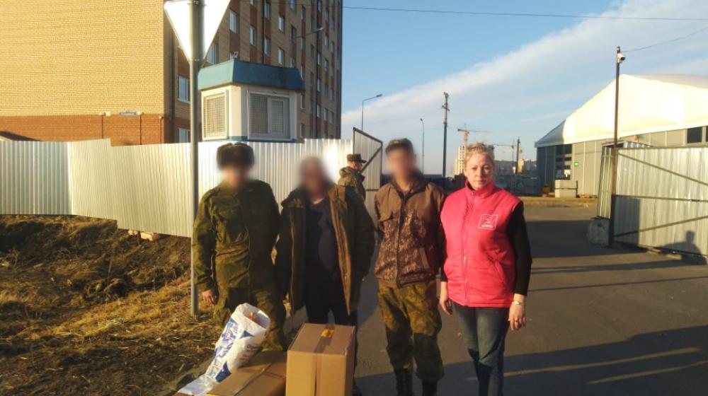 Гуманитарный груз мобилизованным от коммунистов Пермского края