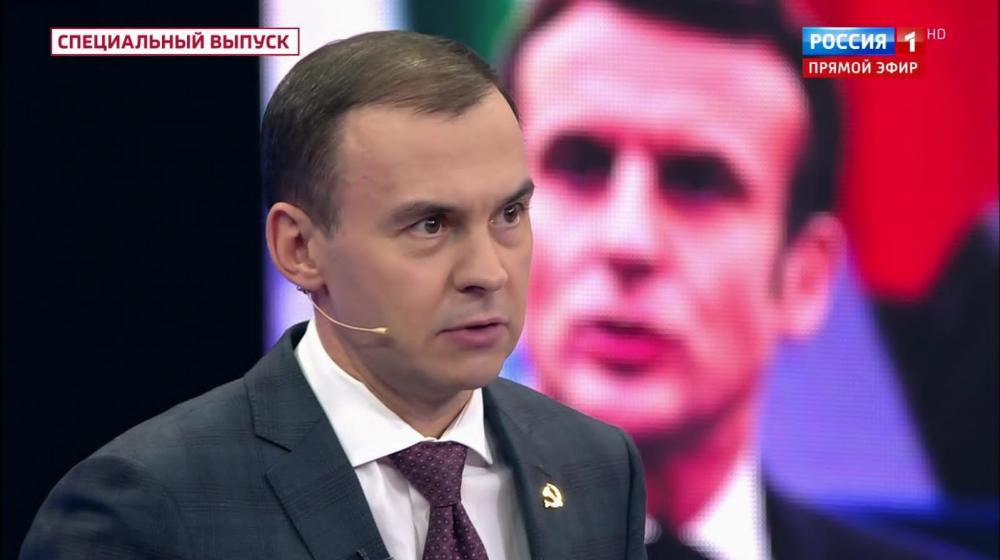 Юрий Афонин в эфире «России-1»: Социализм – это мир без империалистических противоречий и войн