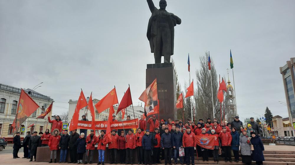 В Тамбовской области встретили 105-ю годовщину Октября
