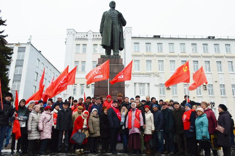 День Великого Октября в городе Иваново