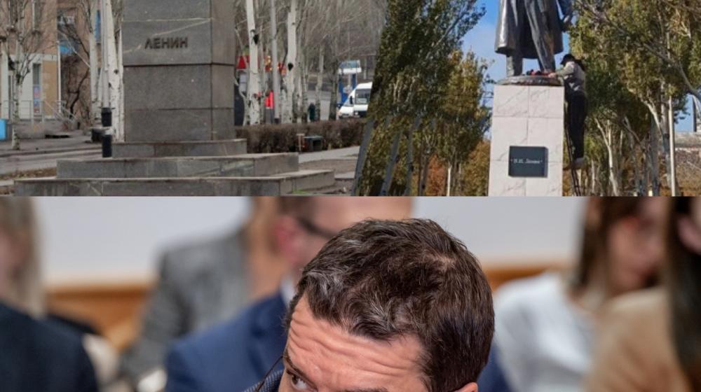 Александр Ющенко о восстановлении памятника Ленину в Мелитополе: На освобождённых территориях от нацистского режима необходимо восстановить все порушенные памятники