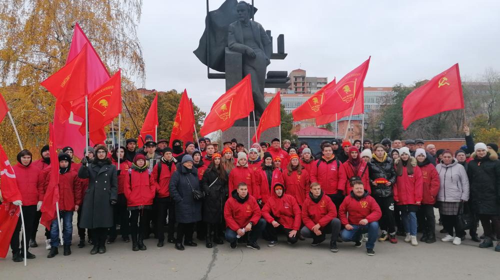 105-ая годовщина Великого Октября в Самаре