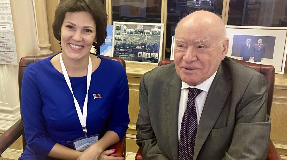 Депутат ГД от КПРФ Ирина Филатова посетила XXVIII Всероссийский съезд сердечно-сосудистых хирургов
