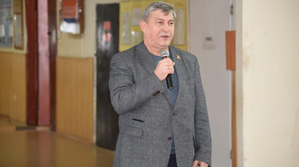 Заместитель Председателя Мособлдумы, второй секретарь МК КПРФ Константин Черемисов поздравил военнослужащих ВКС в г.о. Лотошино