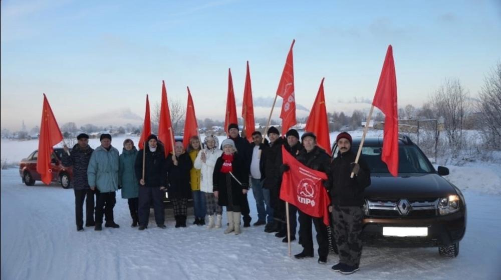 В Архангельской области проходят праздничные автопробеги в честь 100-летия СССР