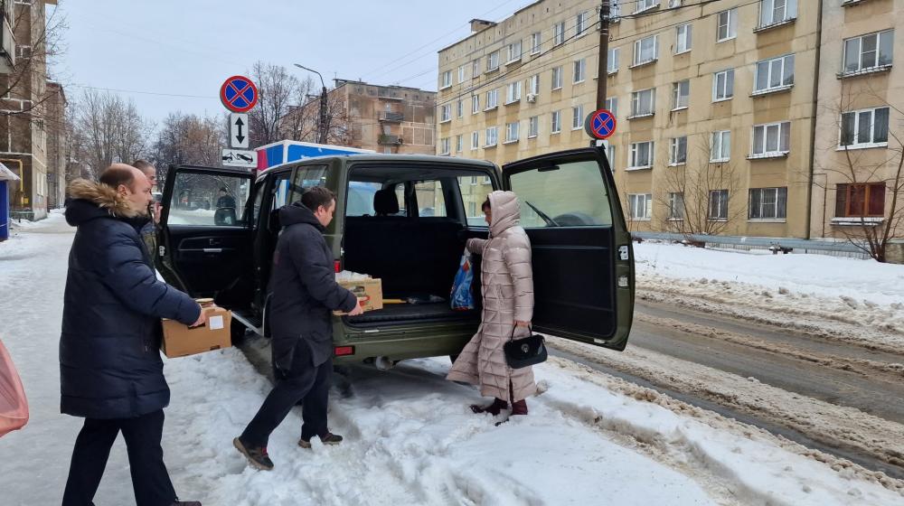 Гуманитарная помощь рязанскому бронепоезду