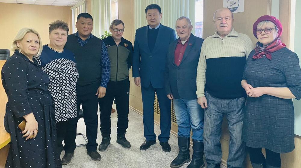 Рабочий визит депутата Государственной Думы ФС РФ В.М. Мархаева в Забайкалье