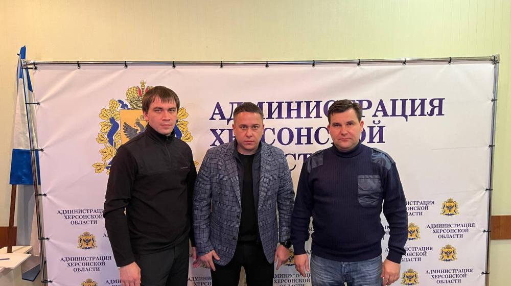 Сенатор А.М. Гибатдинов ведет работу на территории Херсонской области