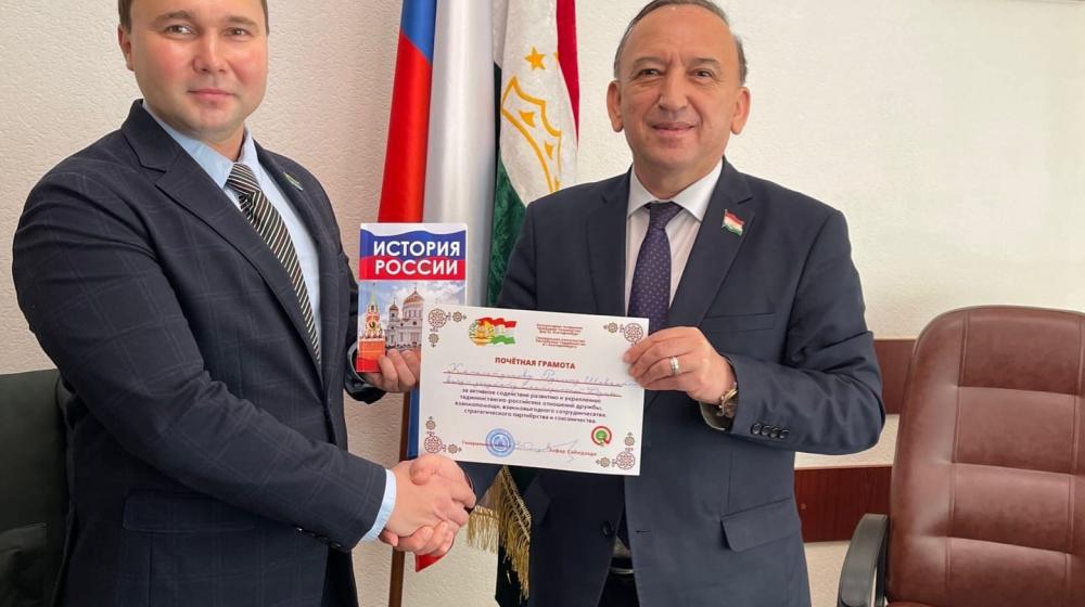 Свердловская область. Встреча депутата ЕГД от КПРФ с Генеральным консулом Республики Таджикистан