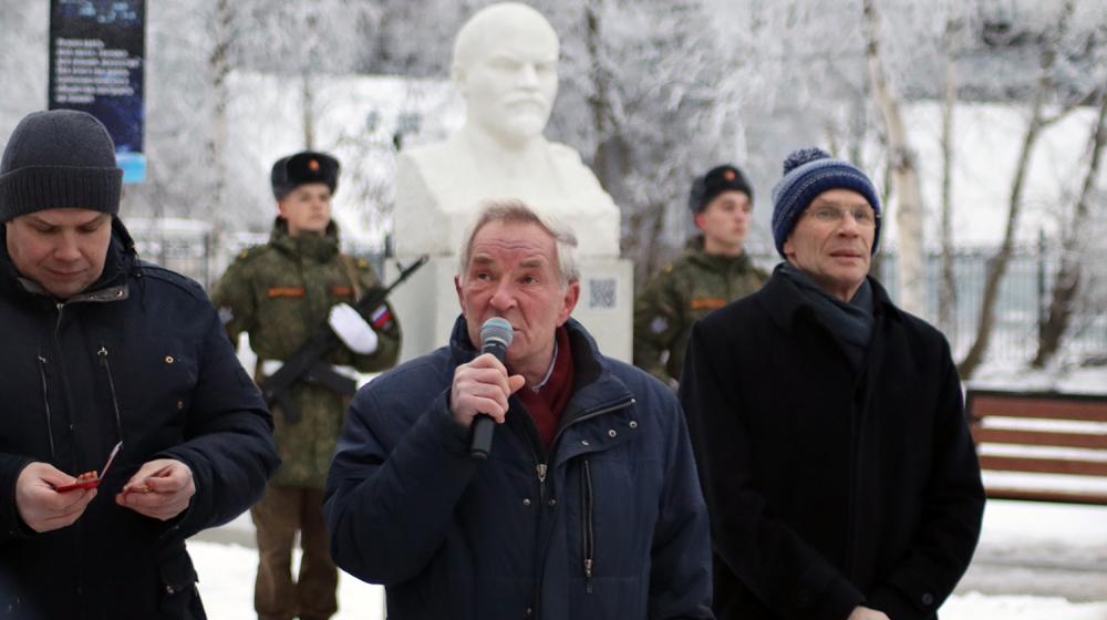СССР – 100 лет. В Архангельске после реставрации открыли бюст основателю первого в мире Советского государства В.И. Ленину