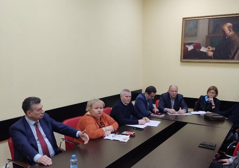 Сергей Пантелеев принял участие в заседании Комиссии Санкт-Петербургского комитета КПРФ по поддержке малого бизнеса
