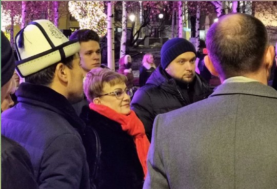 Ольга Алимова: "Думаю, что такой обмен мнениями очень полезен для мирного решения проблем!"