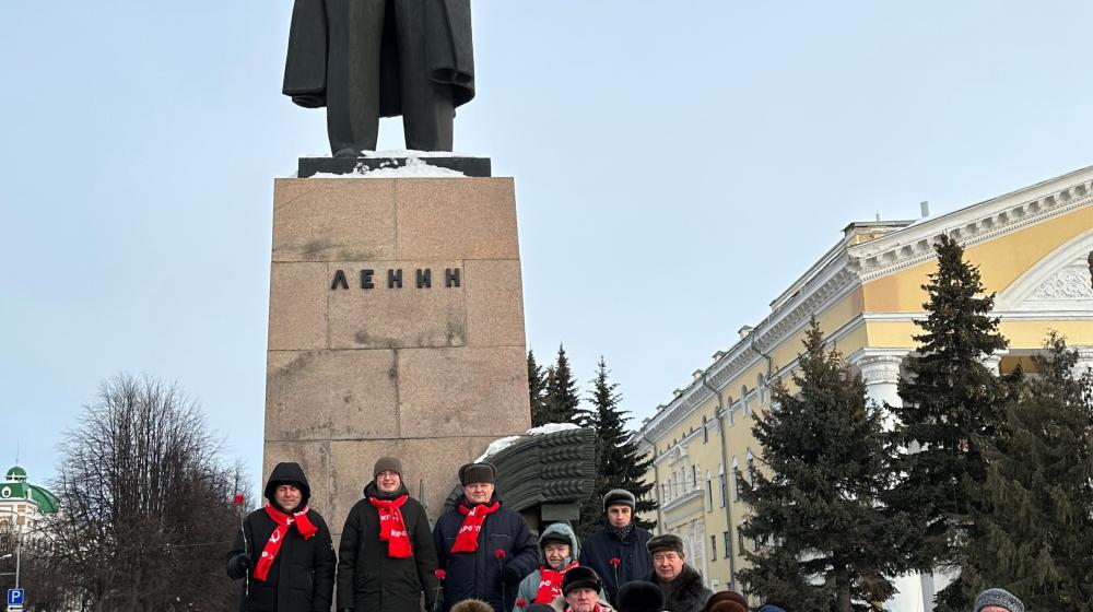 В Республике Марий Эл почтили память В.И. Ленина