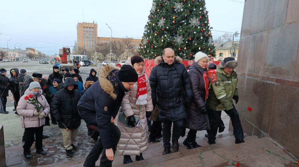 Возложение в День памяти В.И. Ленина в Рязанской области