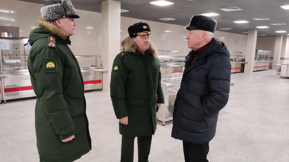Виктор Соболев посетил Тюменское высшее военно-инженерное командное училище
