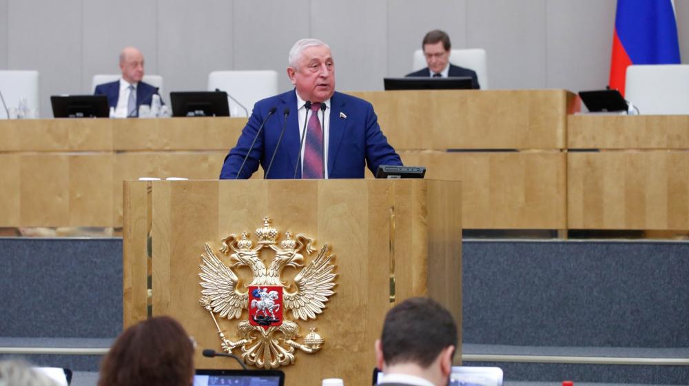 Н.М. Харитонов представил к принятию постановление Государственной Думы о мерах по развитию Дальнего Востока