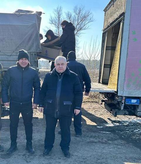 Казбек Тайсаев и Айрат Гибатдинов прибыли на Донбасс
