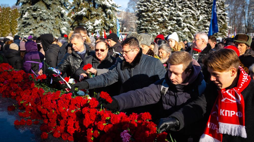 В Курске 8 февраля отметили 80-летие освобождения города от немецко-фашистских захватчиков