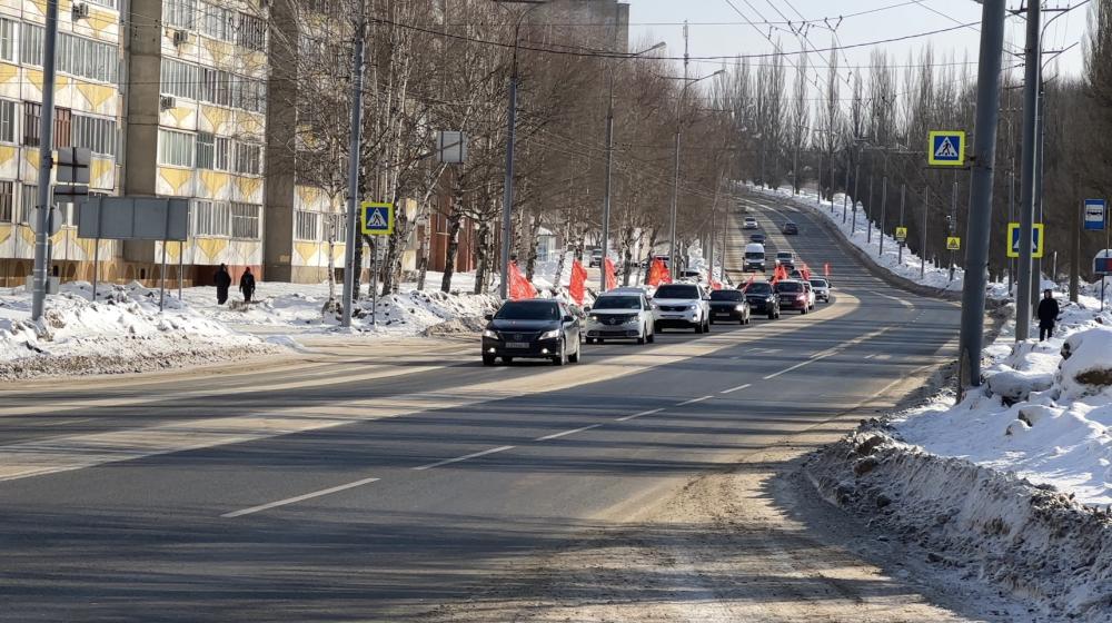 Автопробег в честь 105-летия Рабоче-Крестьянской Красной Армии состоялся в Марий Эл