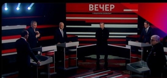Леонид Калашников в эфире программы «Вечер с Владимиром Соловьевым»