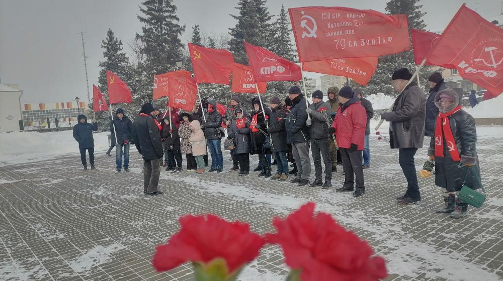 Самарская область. Коммунисты достойно отметили День Красной Армии